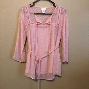 Motherhood Maternity pink top